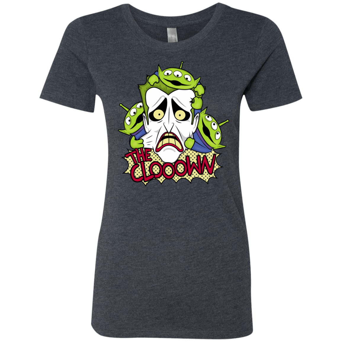 T-Shirts Vintage Navy / Small The clooown Women's Triblend T-Shirt