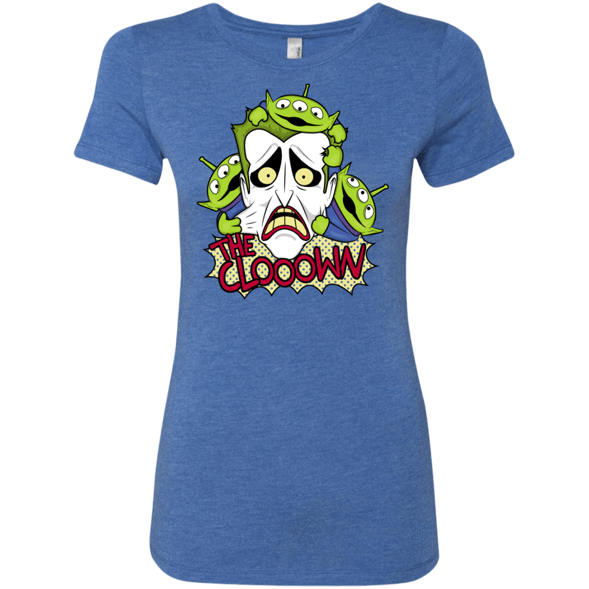 T-Shirts Vintage Royal / Small The clooown Women's Triblend T-Shirt