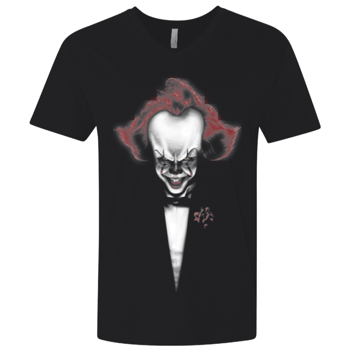 T-Shirts Black / X-Small The Clown Father Men's Premium V-Neck