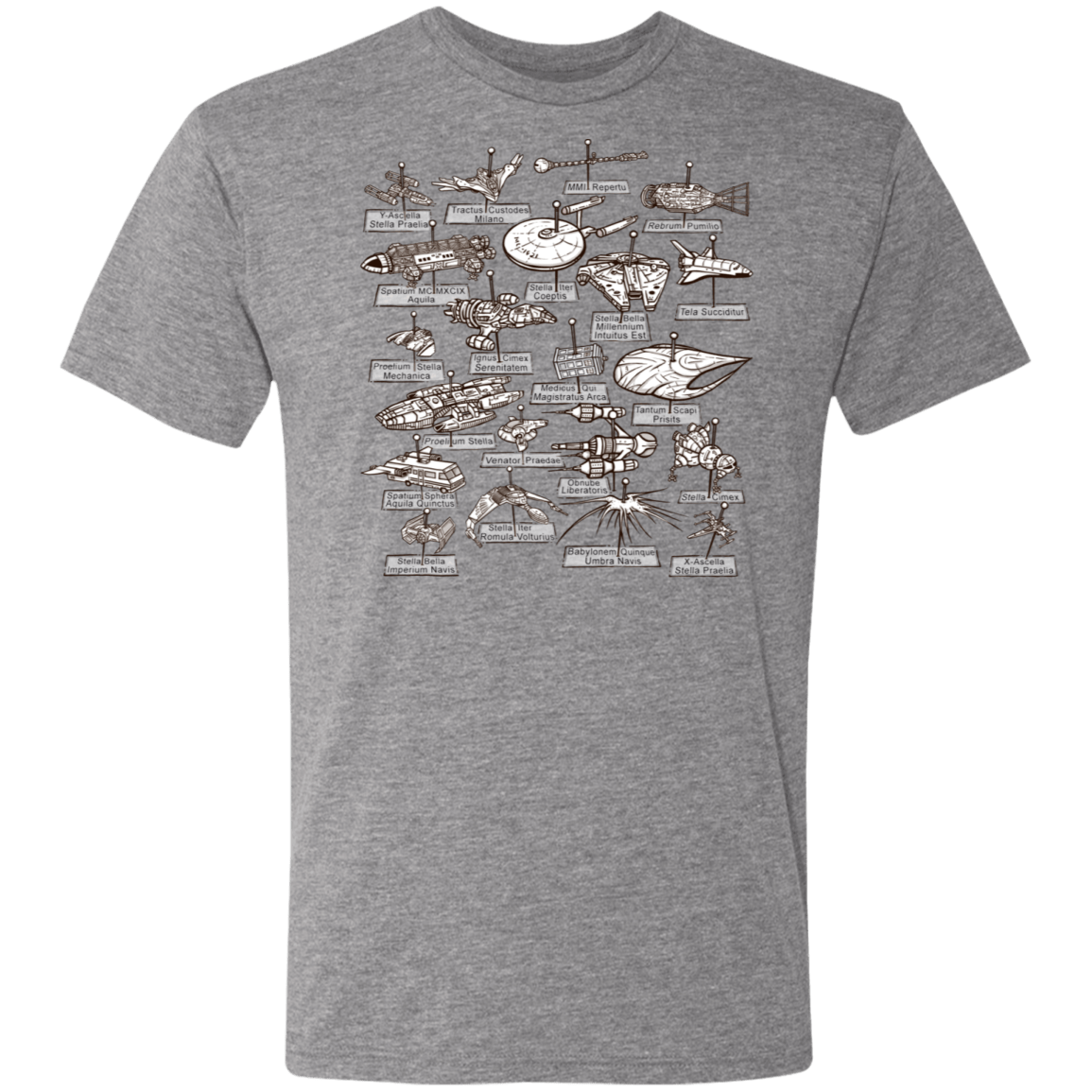 T-Shirts Premium Heather / S The Collection Men's Triblend T-Shirt