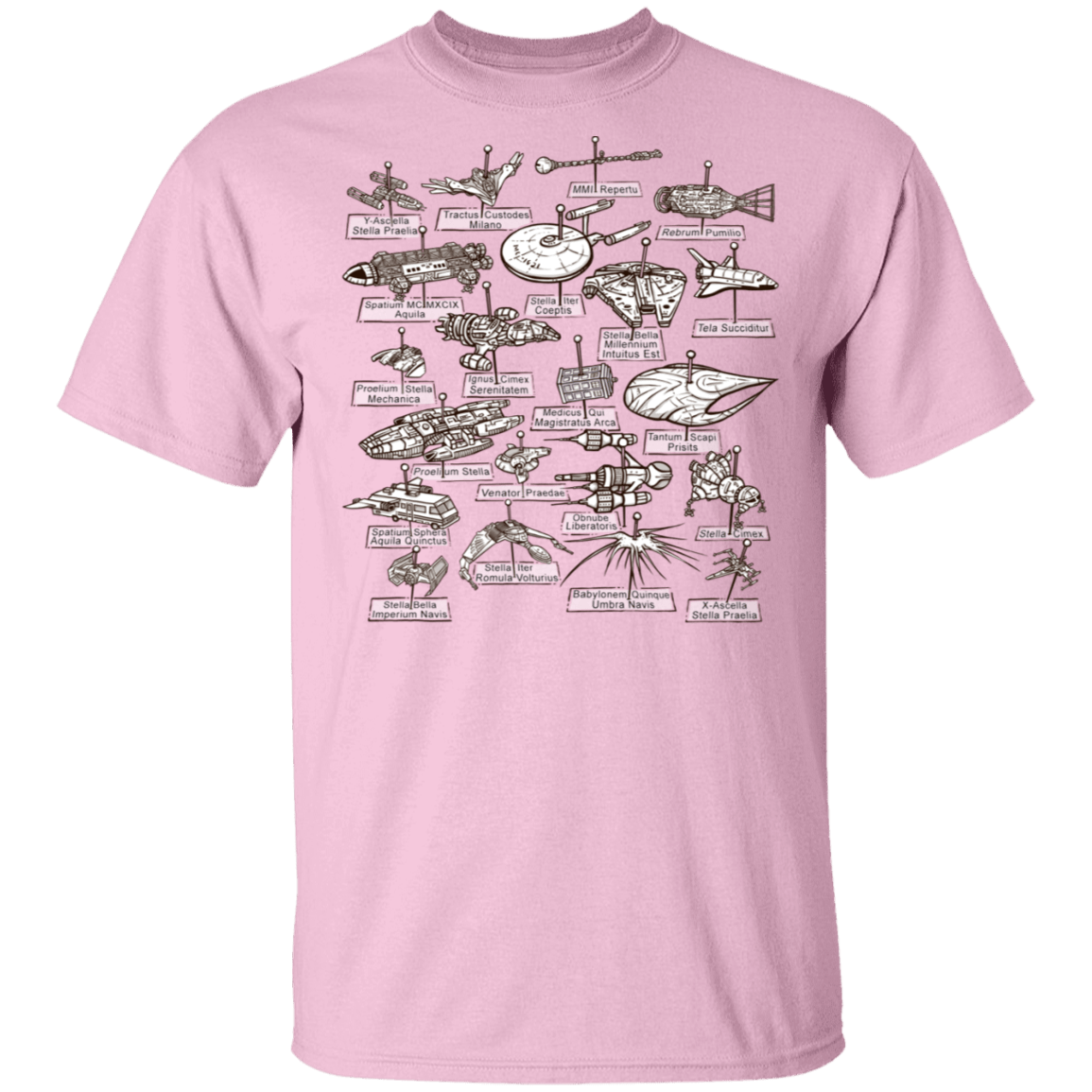 T-Shirts Light Pink / S The Collection T-Shirt