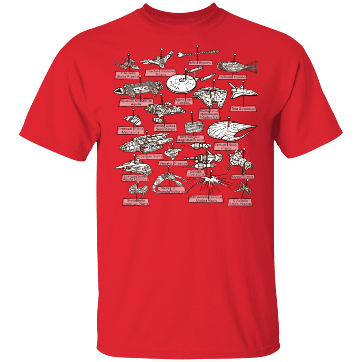 T-Shirts Red / S The Collection T-Shirt