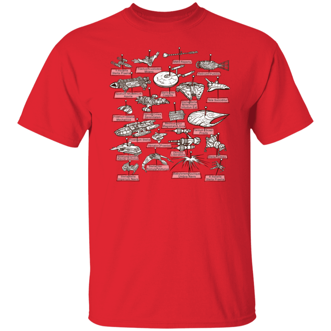 T-Shirts Red / S The Collection T-Shirt