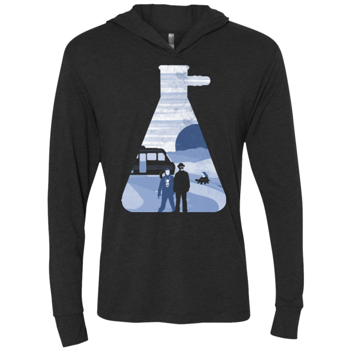 T-Shirts Vintage Black / X-Small The Cookers Triblend Long Sleeve Hoodie Tee