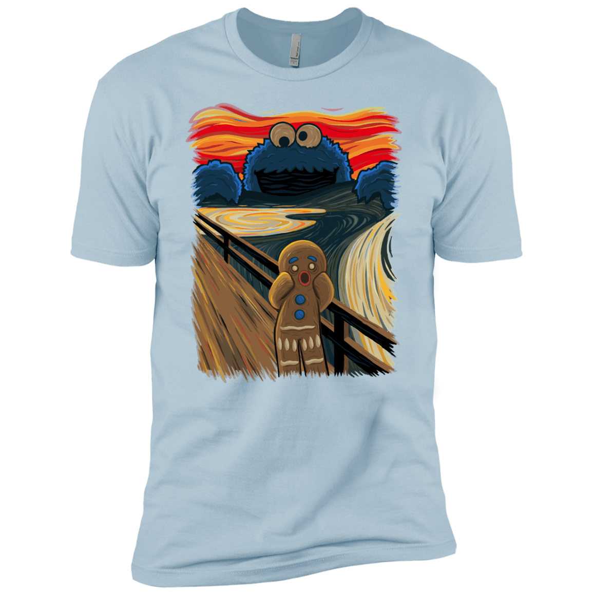 T-Shirts Light Blue / YXS The Cookie Muncher Boys Premium T-Shirt
