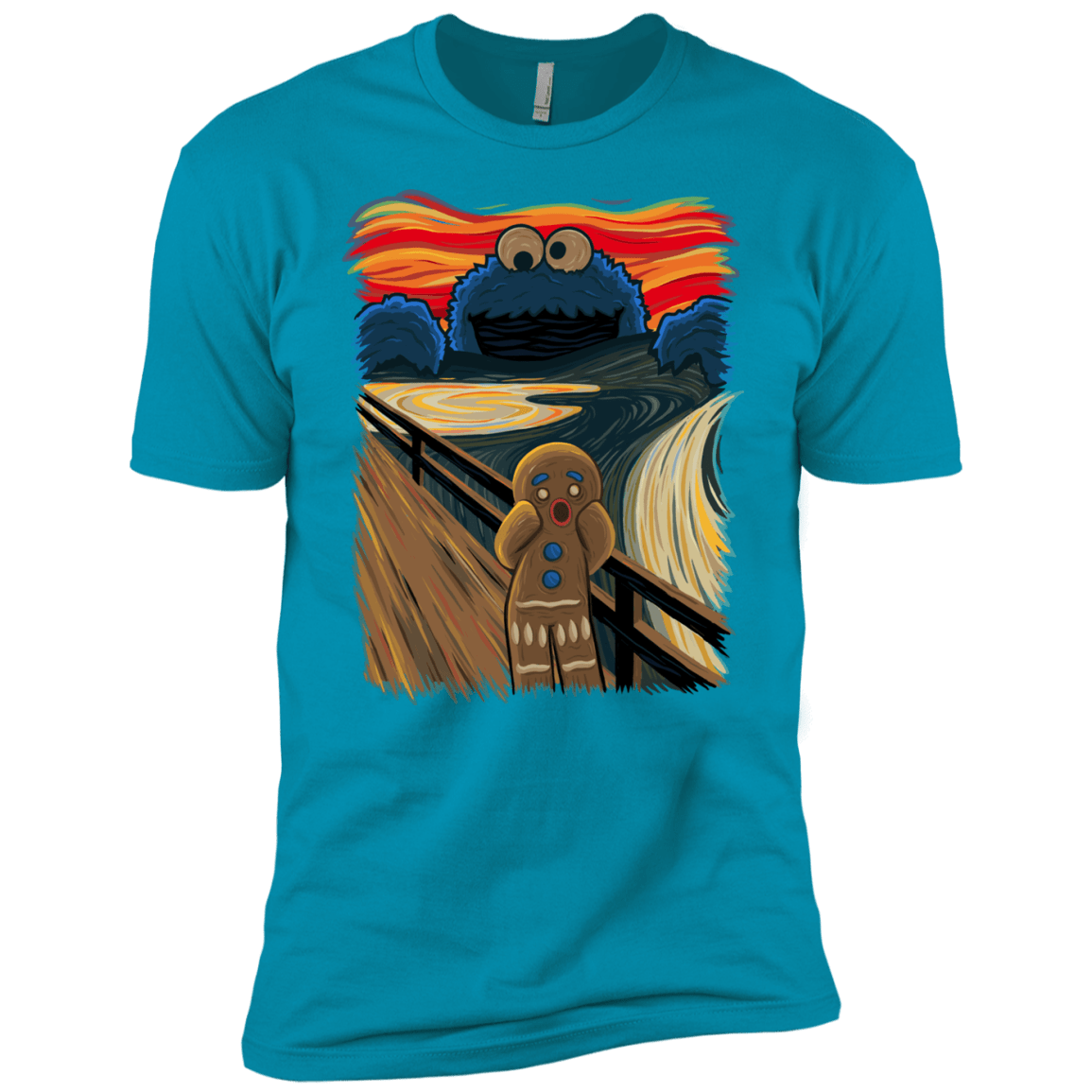 T-Shirts Turquoise / YXS The Cookie Muncher Boys Premium T-Shirt