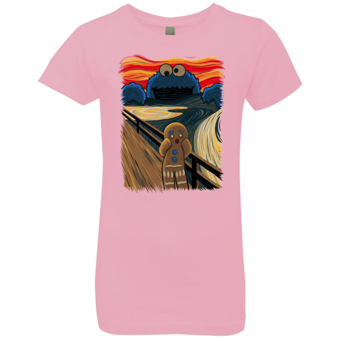 T-Shirts Light Pink / YXS The Cookie Muncher Girls Premium T-Shirt