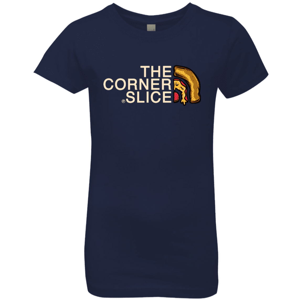 T-Shirts Midnight Navy / YXS The Corner Slice Girls Premium T-Shirt