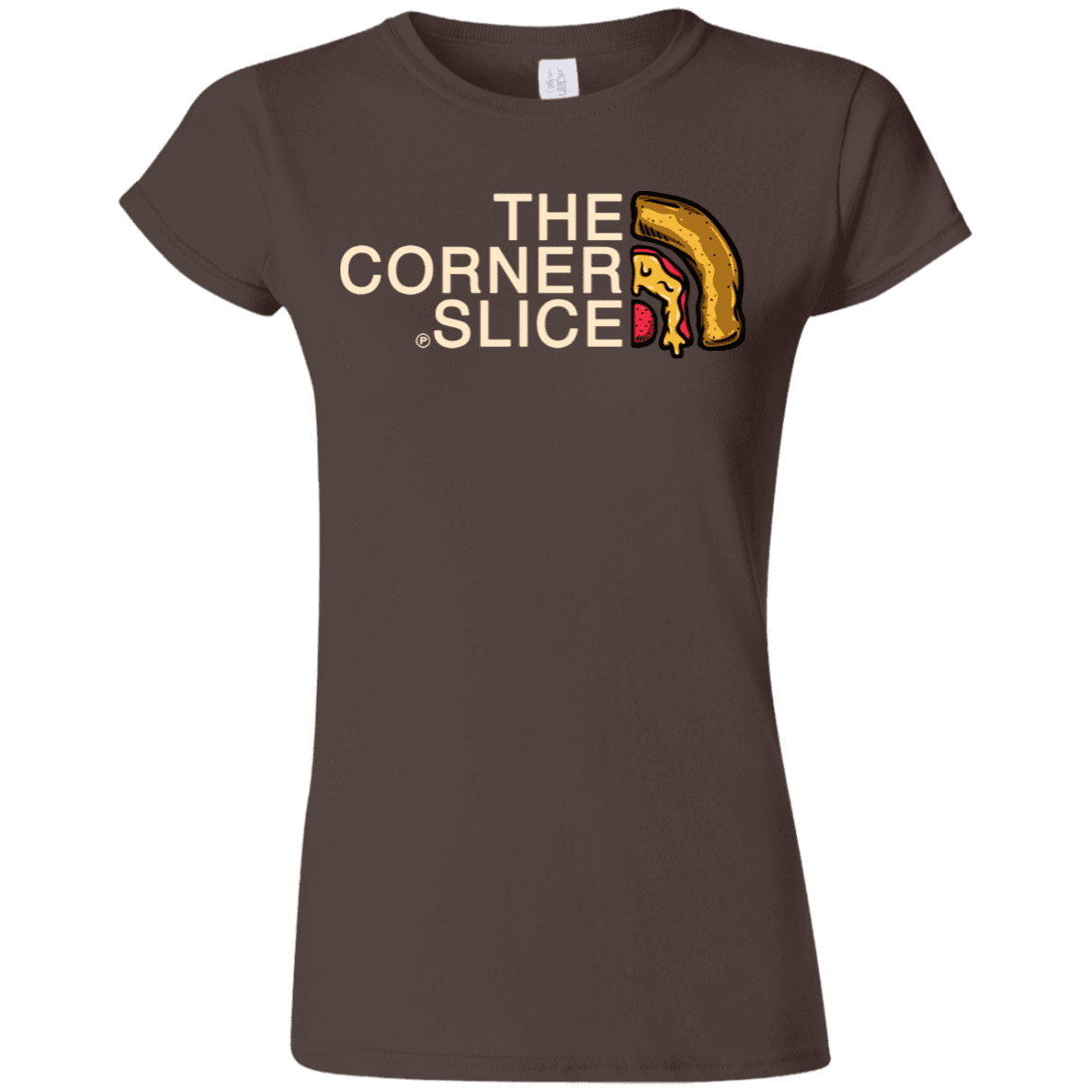 T-Shirts Dark Chocolate / S The Corner Slice Junior Slimmer-Fit T-Shirt