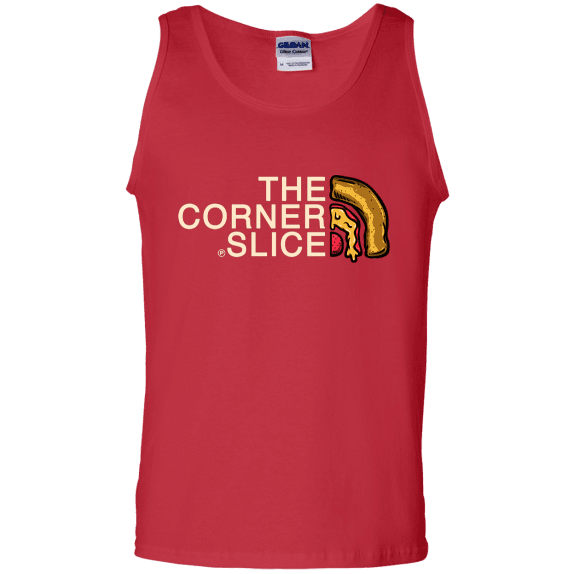 T-Shirts Red / S The Corner Slice Men's Tank Top