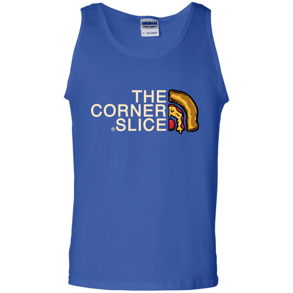 T-Shirts Royal / S The Corner Slice Men's Tank Top