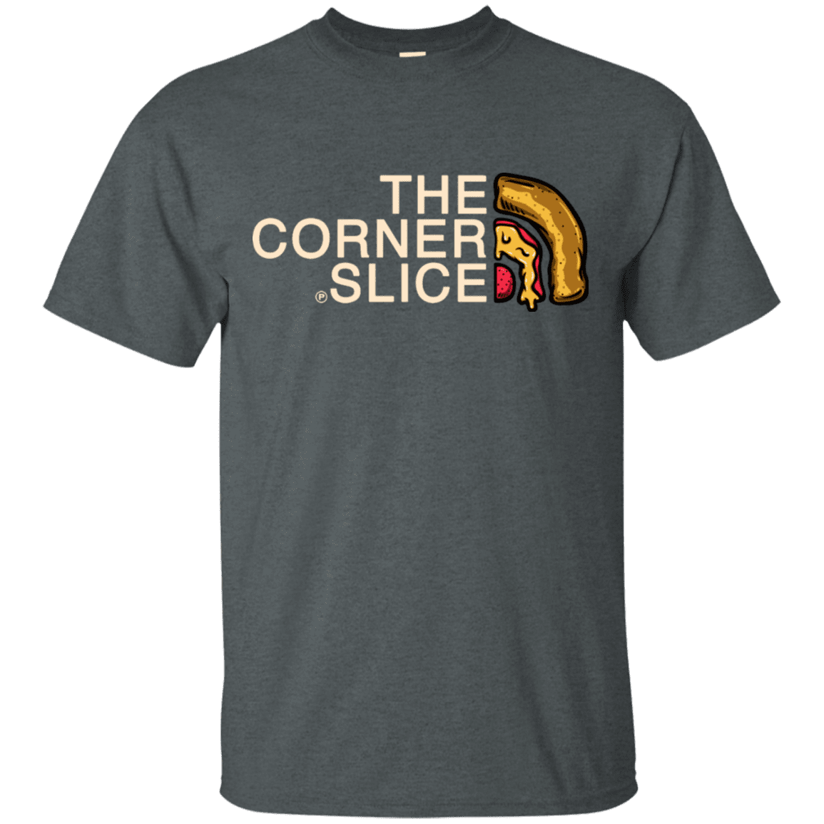 T-Shirts Dark Heather / S The Corner Slice T-Shirt