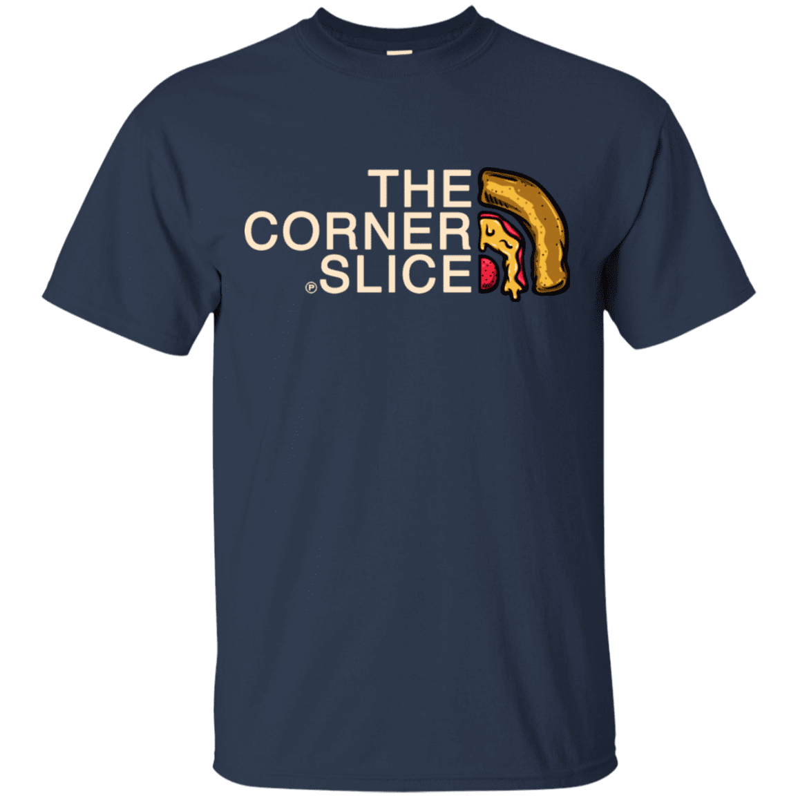 T-Shirts Navy / S The Corner Slice T-Shirt