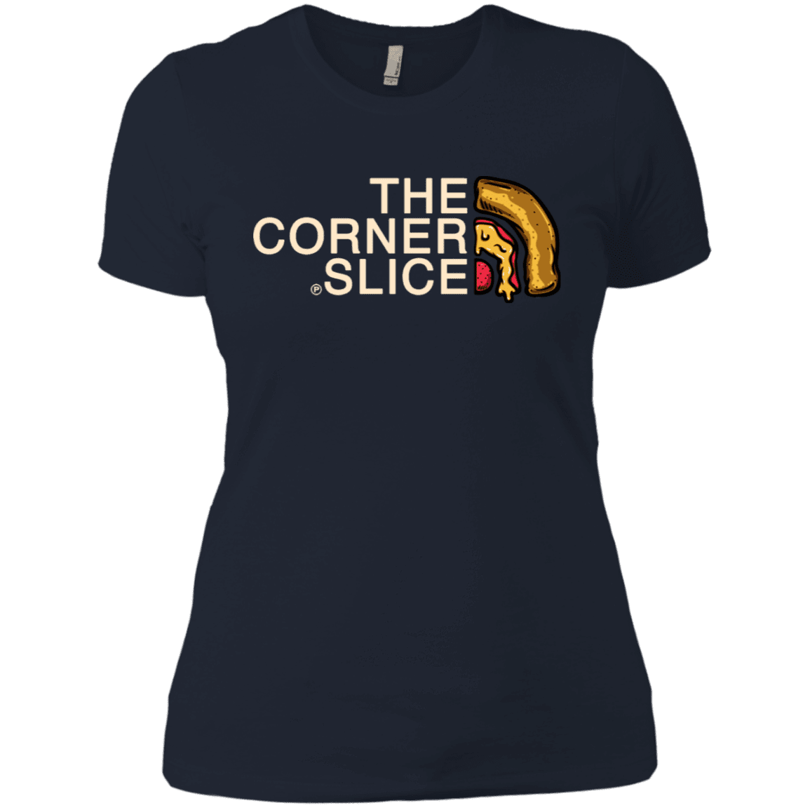 T-Shirts Midnight Navy / X-Small The Corner Slice Women's Premium T-Shirt