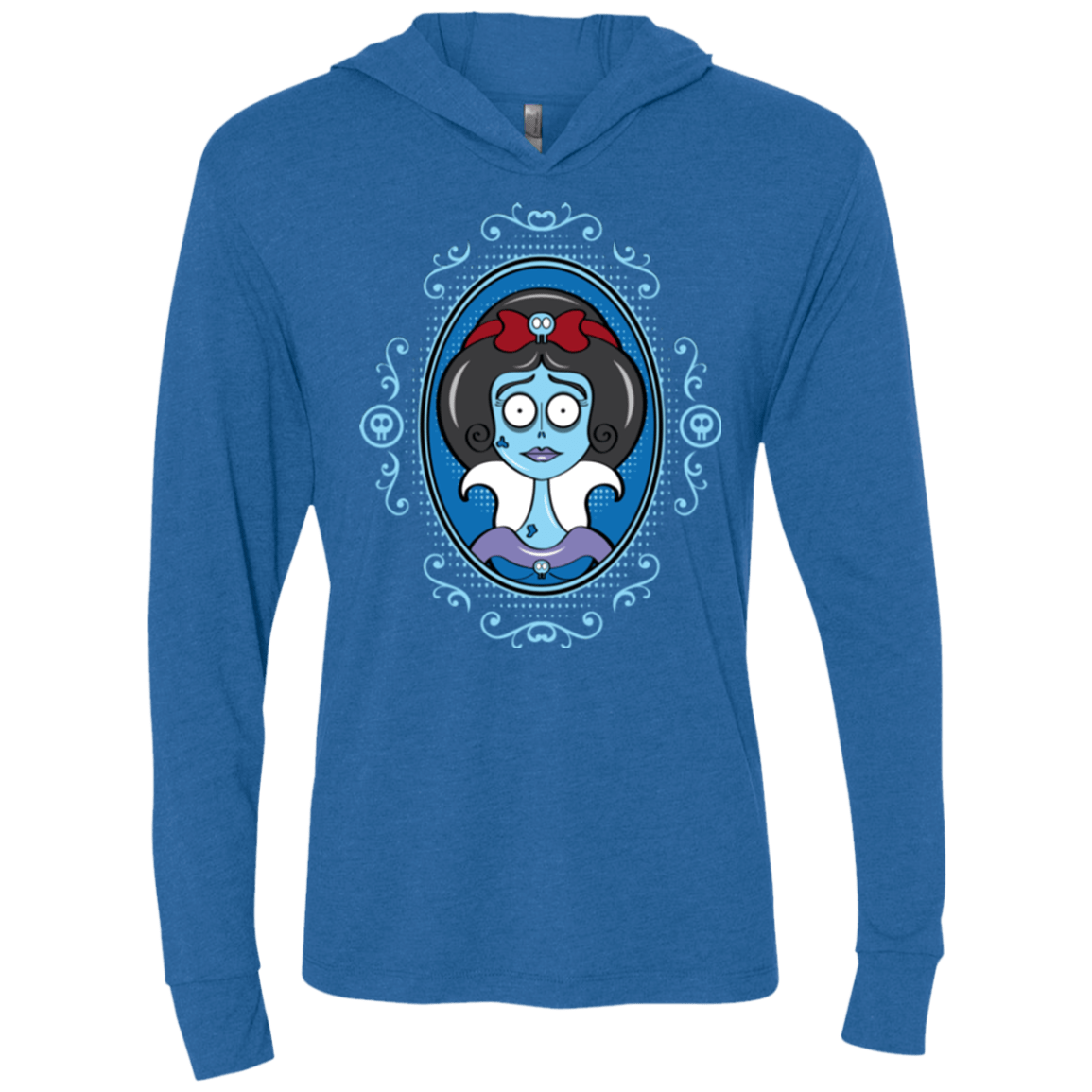 T-Shirts Vintage Royal / X-Small The Corpse Beauty Triblend Long Sleeve Hoodie Tee