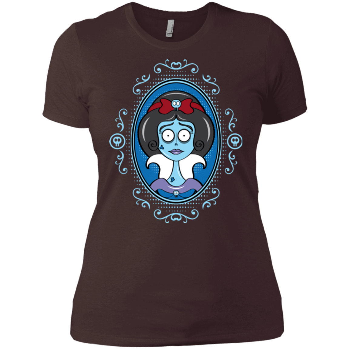 T-Shirts Dark Chocolate / X-Small The Corpse Beauty Women's Premium T-Shirt