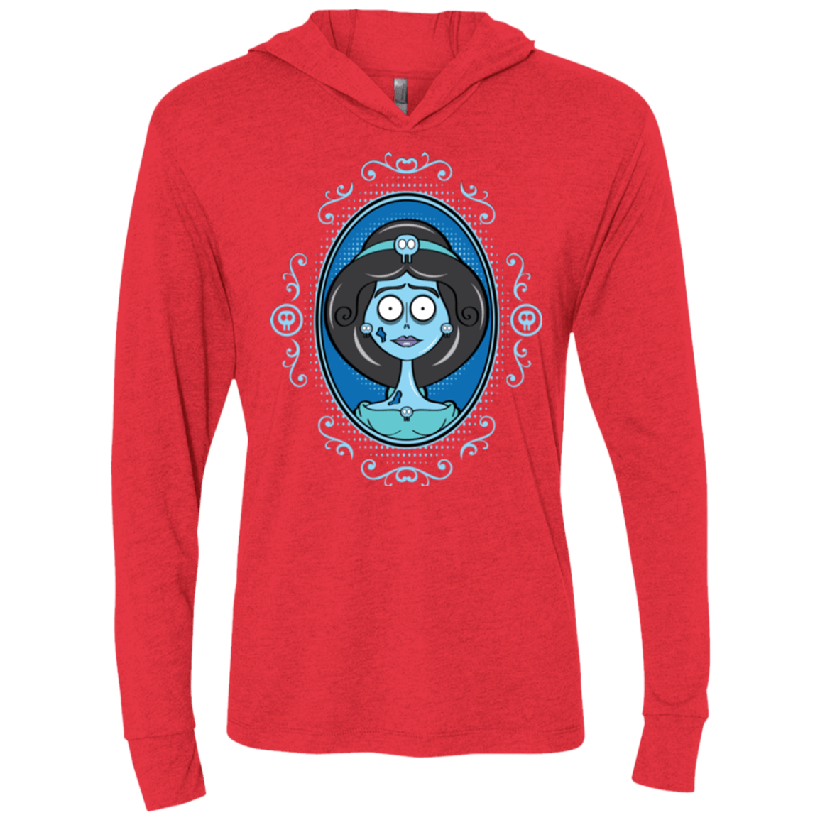 T-Shirts Vintage Red / X-Small The Corpse Betrothed Triblend Long Sleeve Hoodie Tee