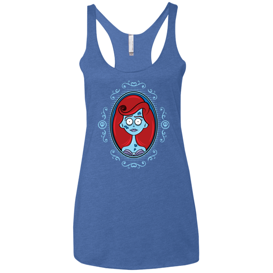T-Shirts Vintage Royal / X-Small The Corpse Dreamer Women's Triblend Racerback Tank