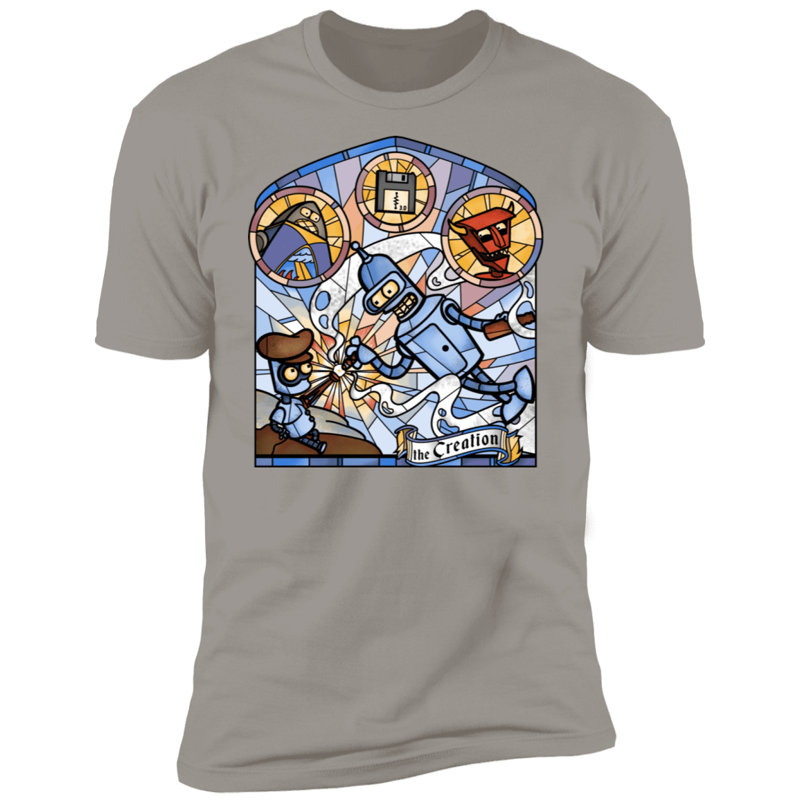 T-Shirts Light Grey / S THE CREATION Men's Premium T-Shirt