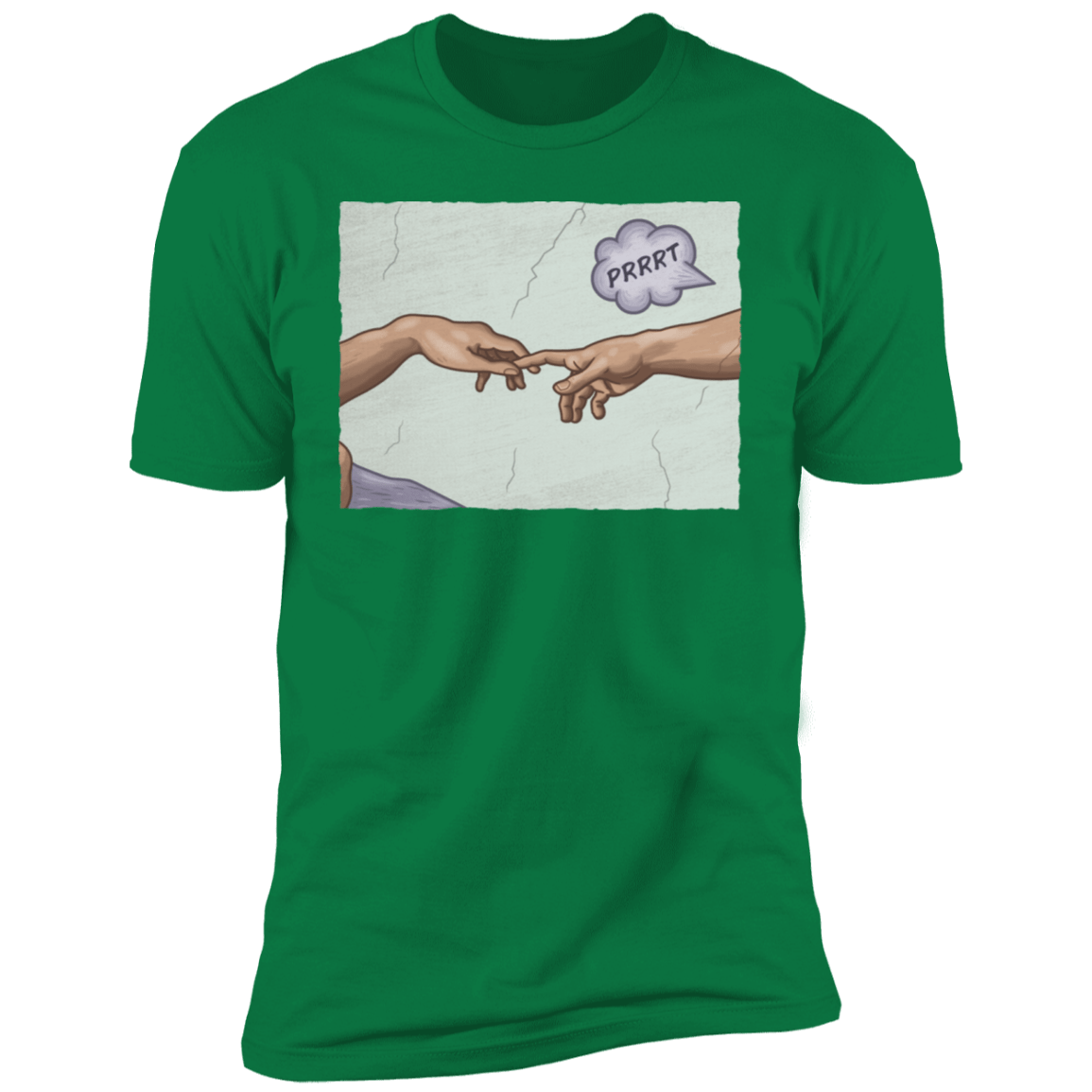 T-Shirts Kelly Green / S The Creation of a Joke Men's Premium T-Shirt