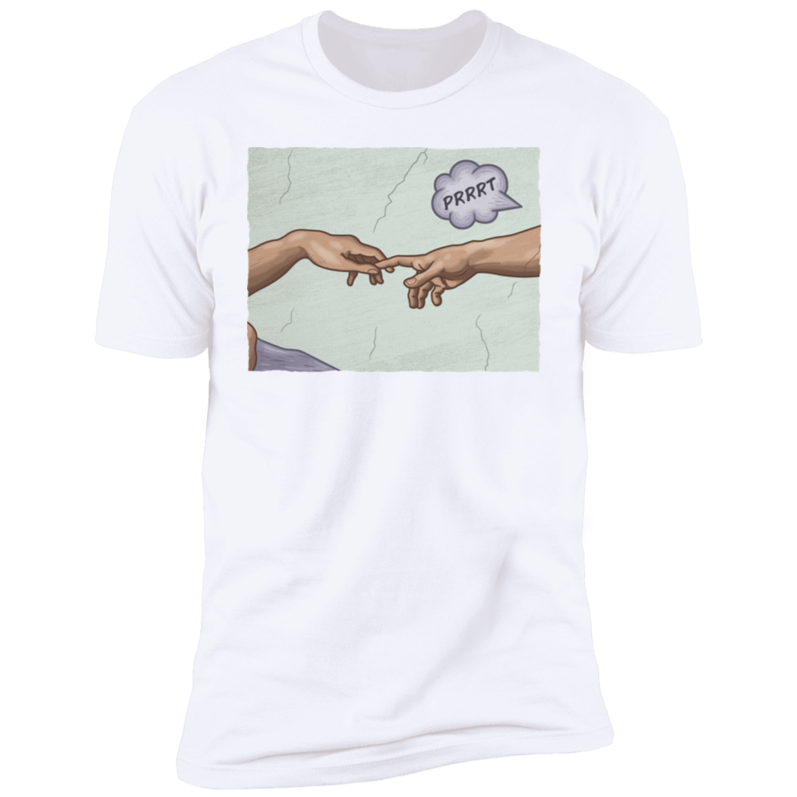 T-Shirts White / S The Creation of a Joke Men's Premium T-Shirt