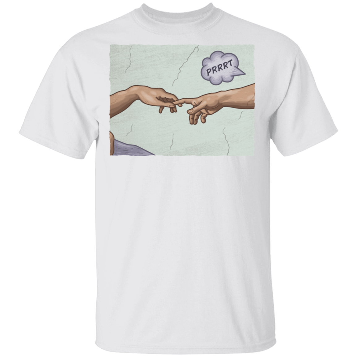 T-Shirts White / S The Creation of a Joke T-Shirt