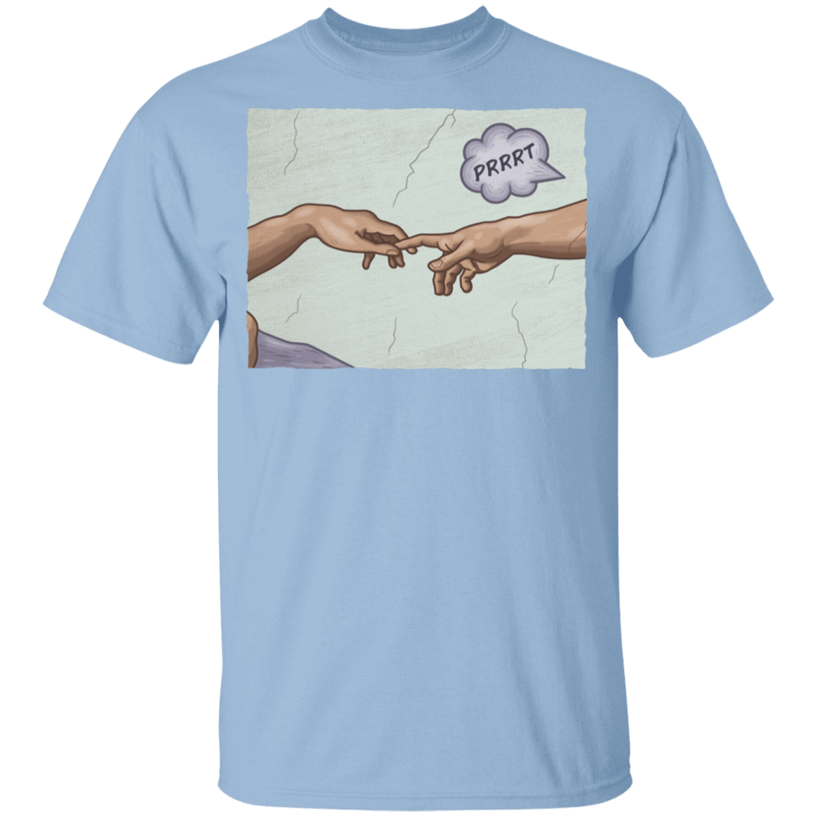 T-Shirts Light Blue / YXS The Creation of a Joke Youth T-Shirt