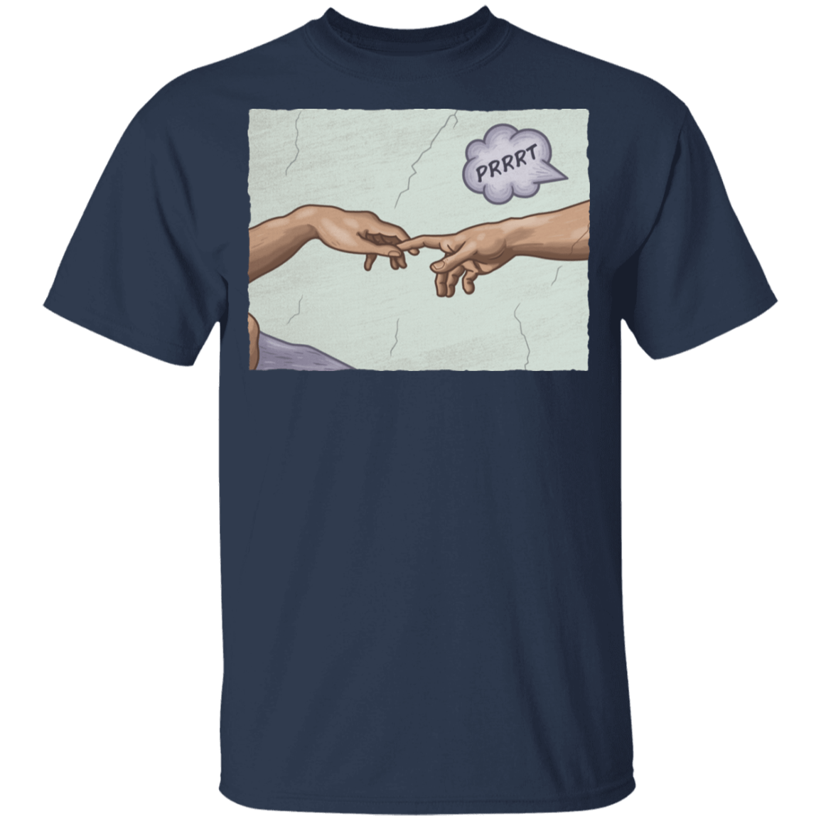 T-Shirts Navy / YXS The Creation of a Joke Youth T-Shirt
