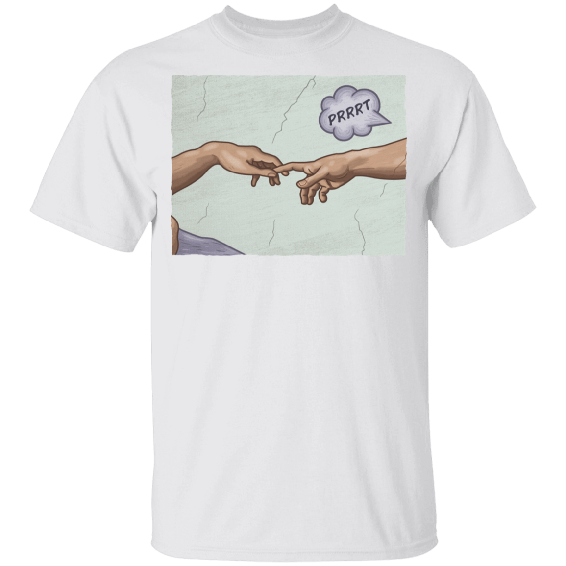 T-Shirts White / YXS The Creation of a Joke Youth T-Shirt