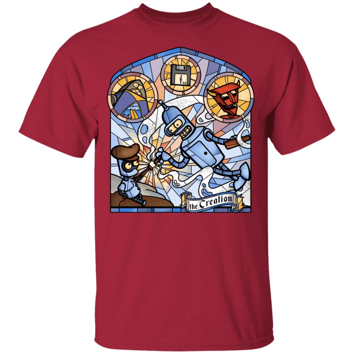 T-Shirts Cardinal / YXS THE CREATION Youth T-Shirt