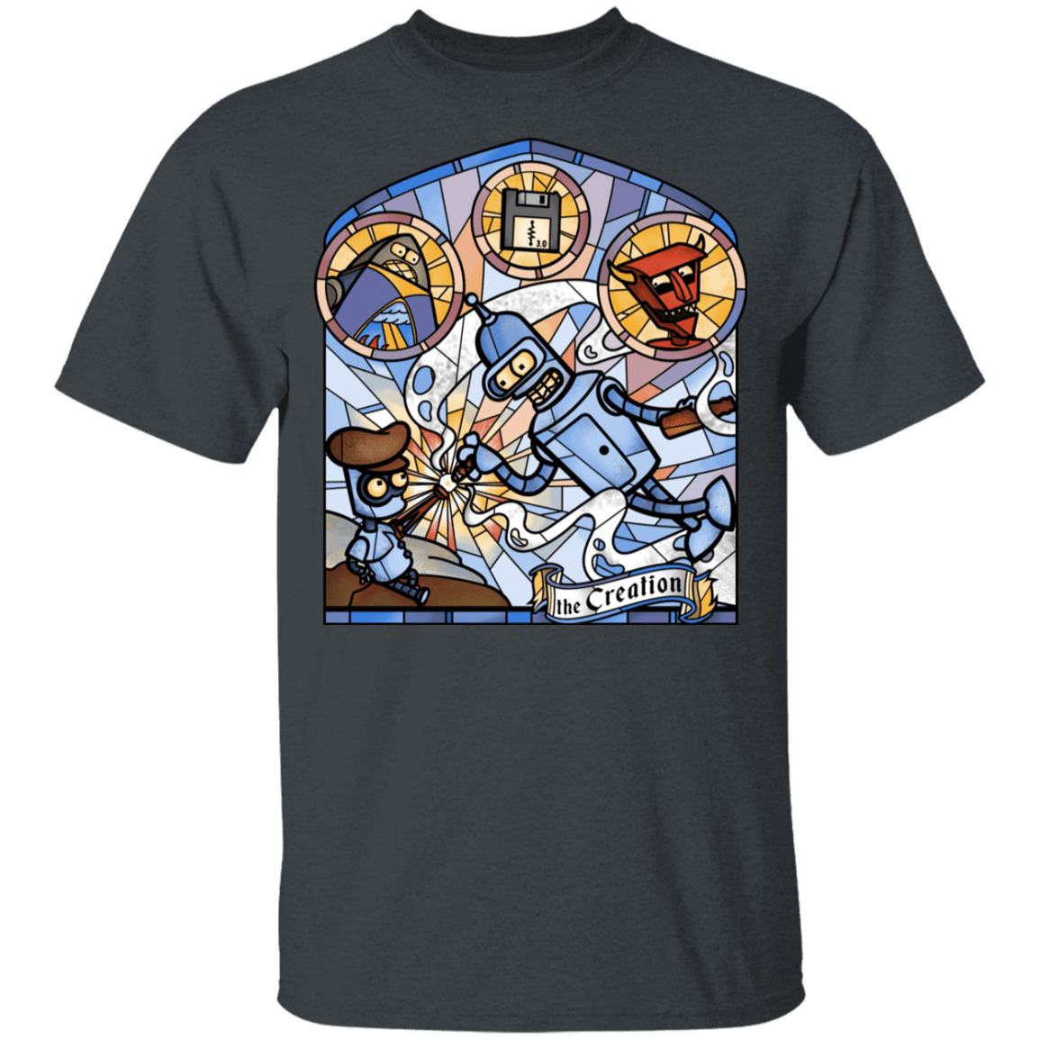 T-Shirts Dark Heather / YXS THE CREATION Youth T-Shirt