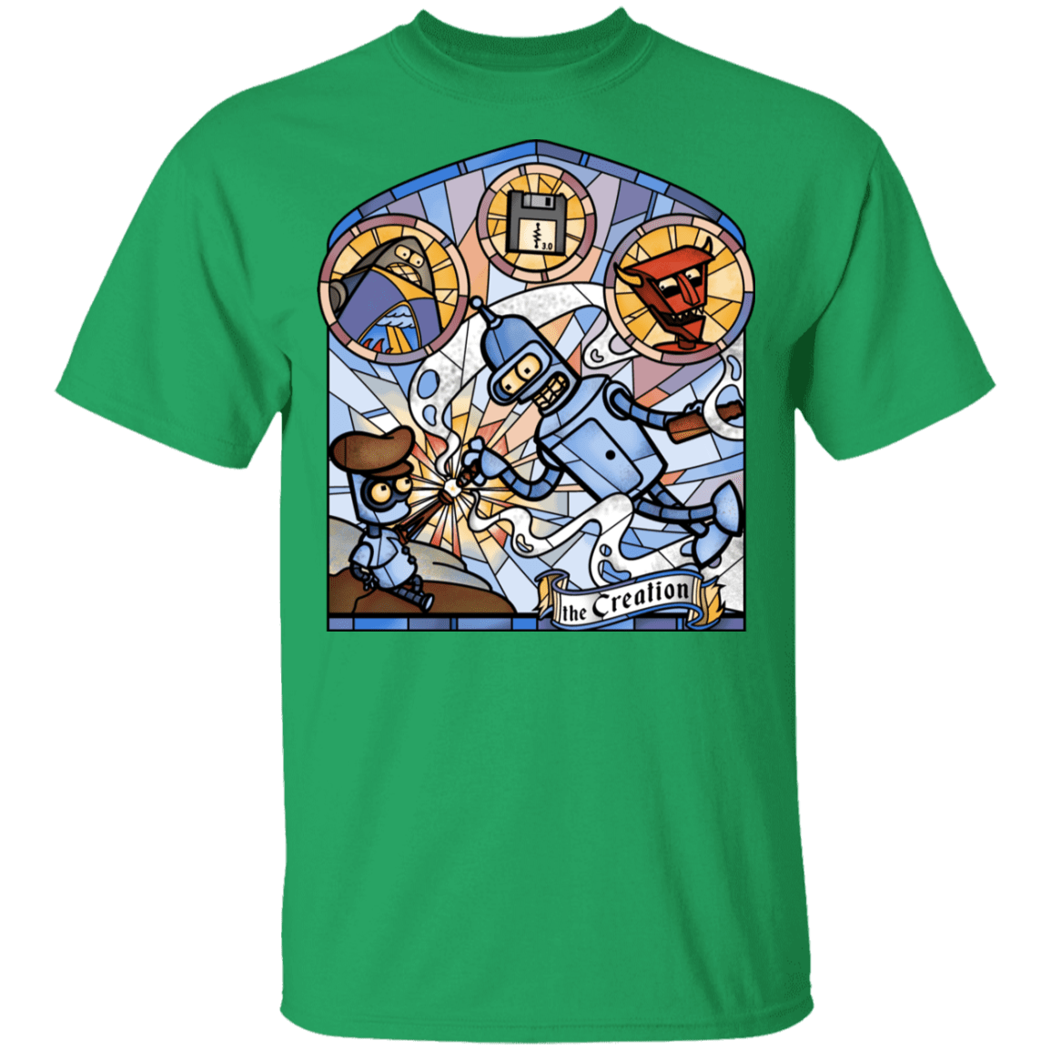 T-Shirts Irish Green / YXS THE CREATION Youth T-Shirt