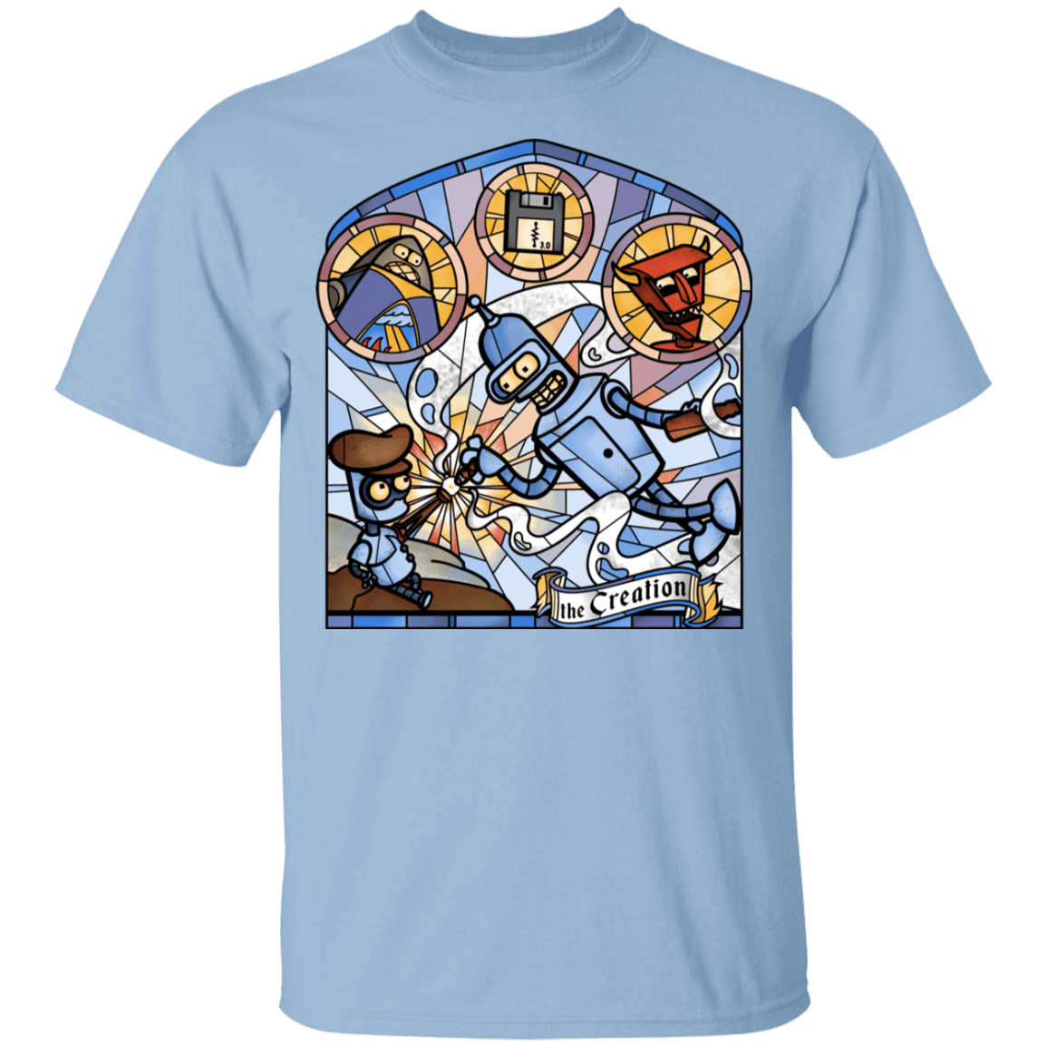 T-Shirts Light Blue / YXS THE CREATION Youth T-Shirt