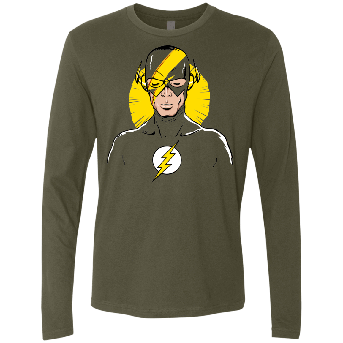 T-Shirts Military Green / S The Crimson Sane Men's Premium Long Sleeve