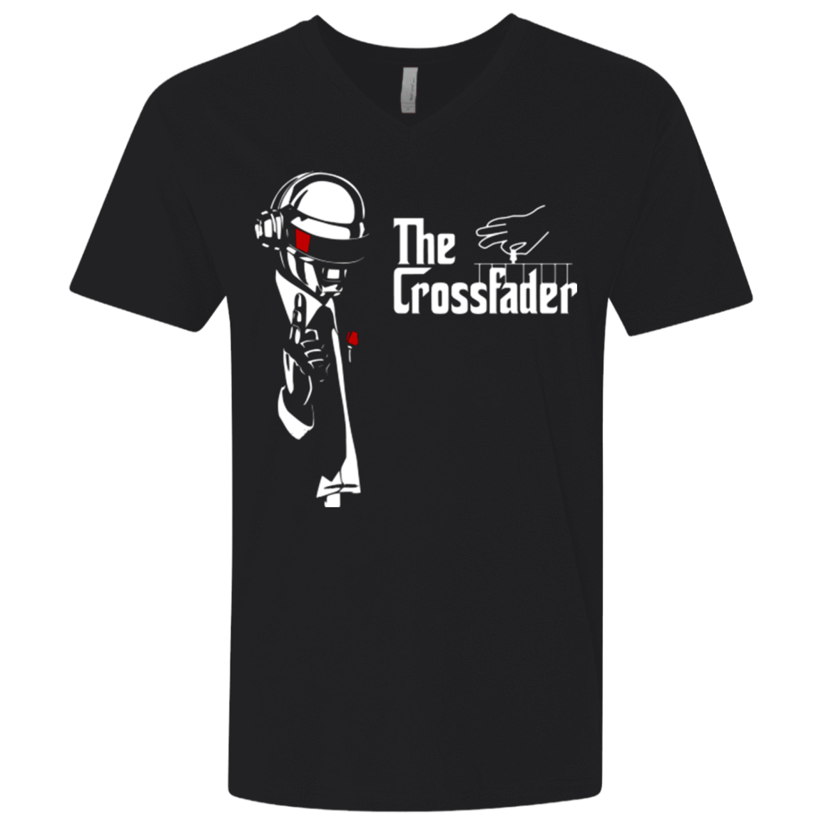 T-Shirts Black / X-Small The Crossfader Men's Premium V-Neck