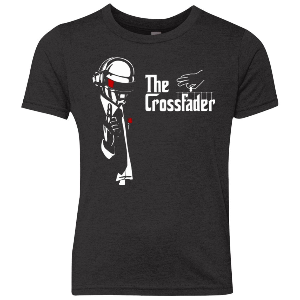 T-Shirts Vintage Black / YXS The Crossfader Youth Triblend T-Shirt