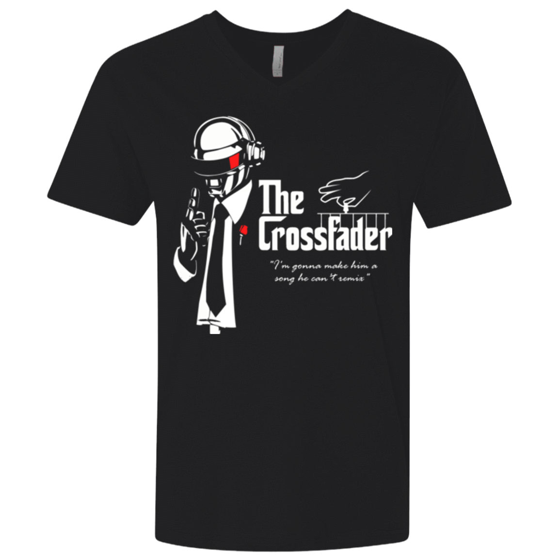 T-Shirts Black / X-Small The Crossfader2 Men's Premium V-Neck