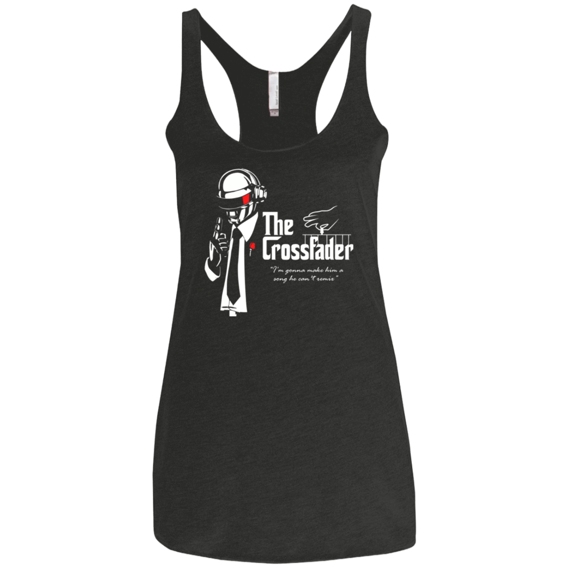 T-Shirts Vintage Black / X-Small The Crossfader2 Women's Triblend Racerback Tank