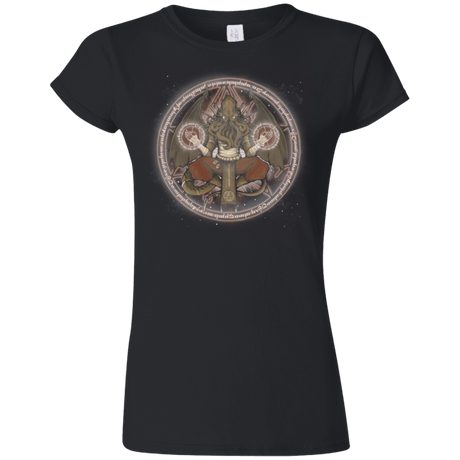 T-Shirts Black / S The Cthulhu Runes Junior Slimmer-Fit T-Shirt
