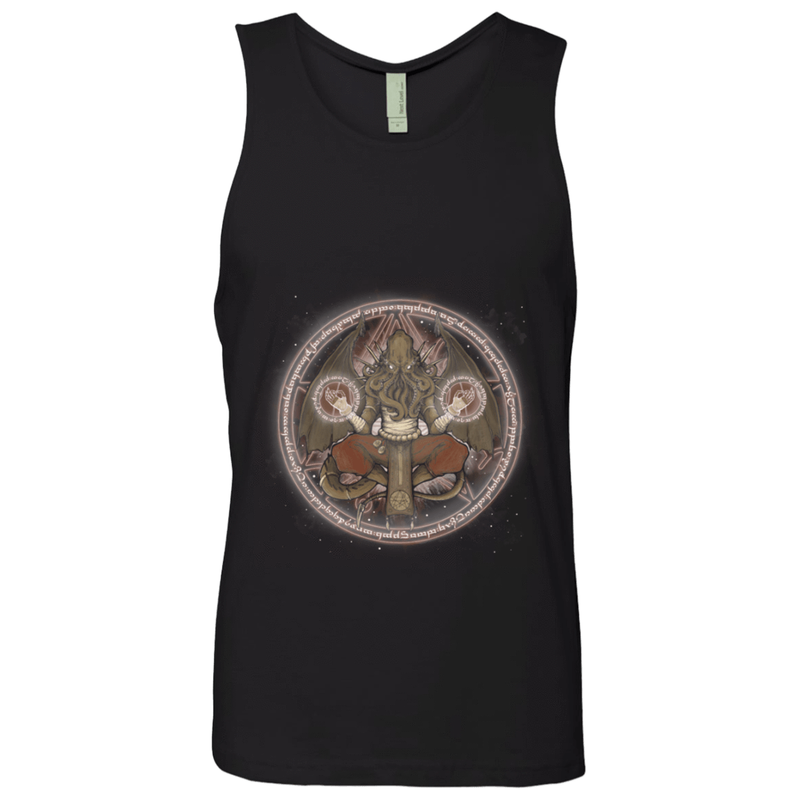 T-Shirts Black / S The Cthulhu Runes Men's Premium Tank Top