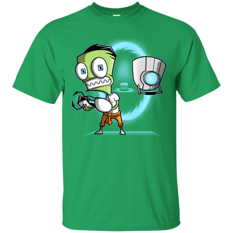 T-Shirts Irish Green / Small THE CUPCAKE IS A LIE T-Shirt