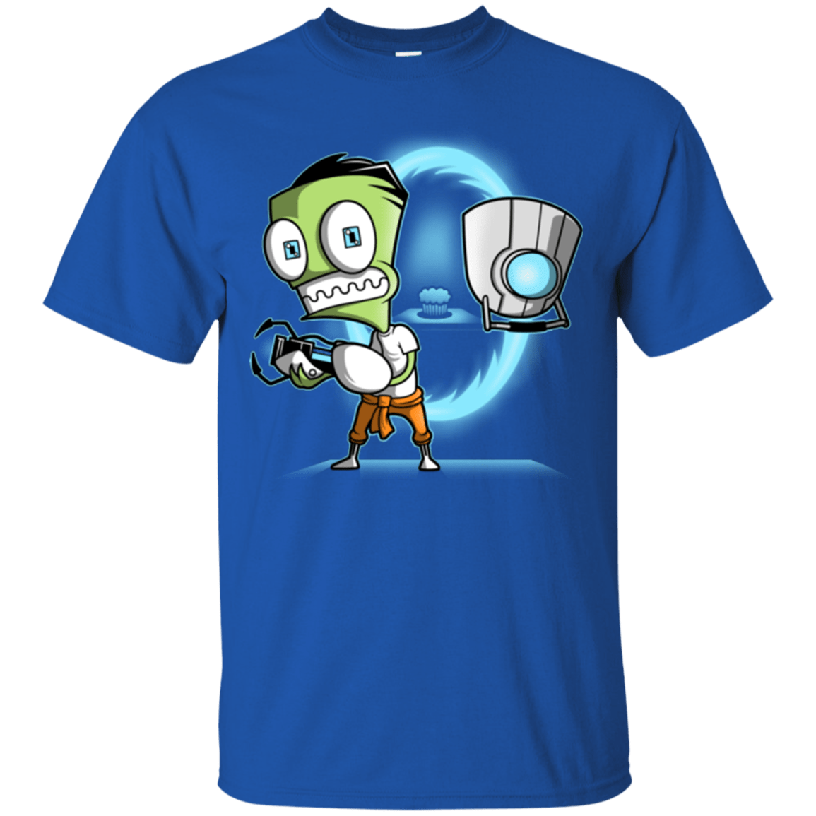 T-Shirts Royal / Small THE CUPCAKE IS A LIE T-Shirt