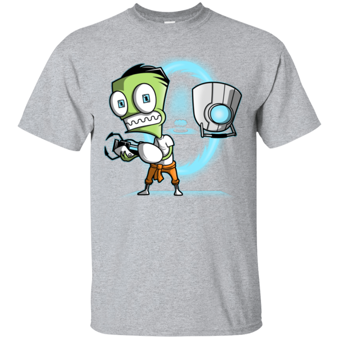 T-Shirts Sport Grey / Small THE CUPCAKE IS A LIE T-Shirt