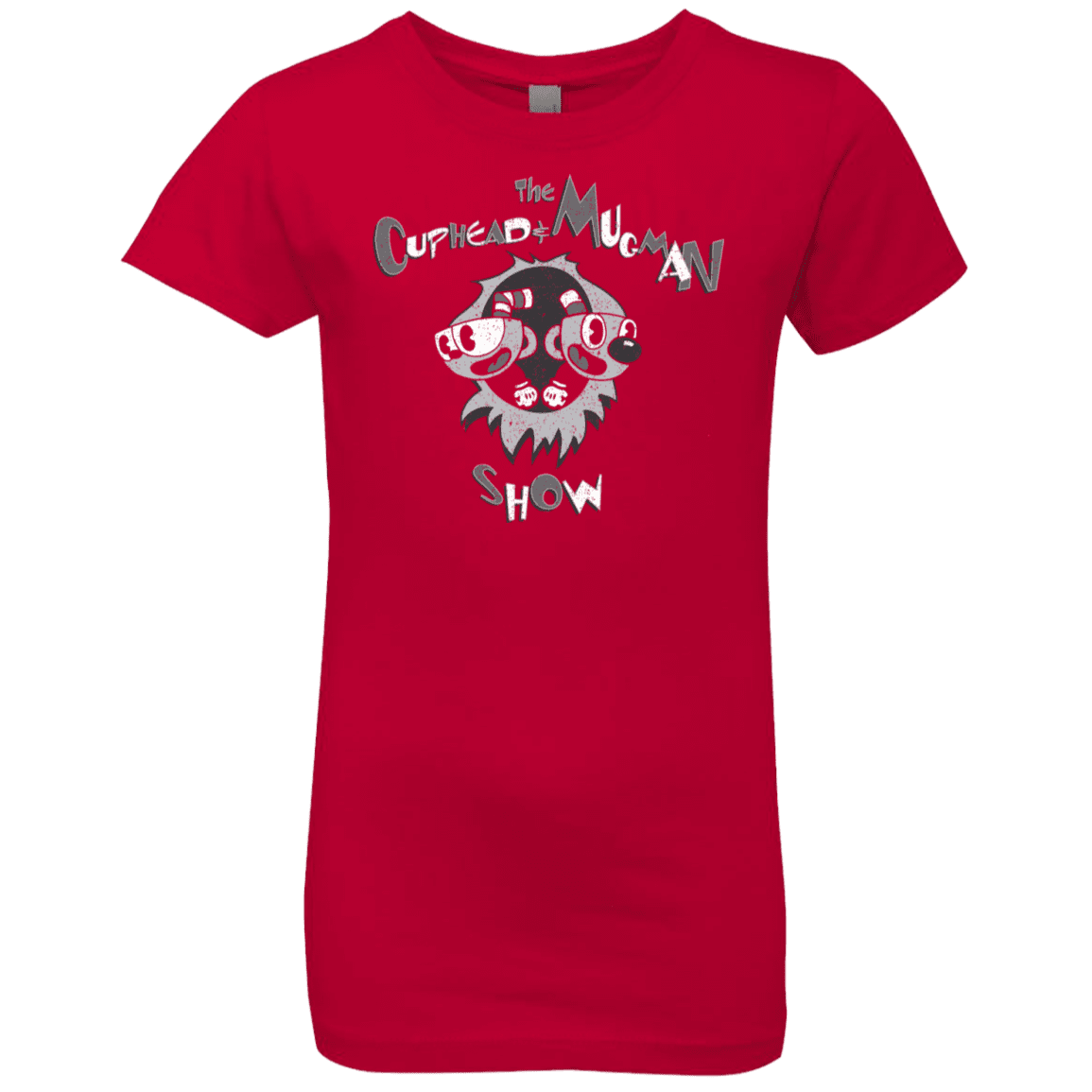 T-Shirts Red / YXS The Cuphead & Mugman Show Girls Premium T-Shirt