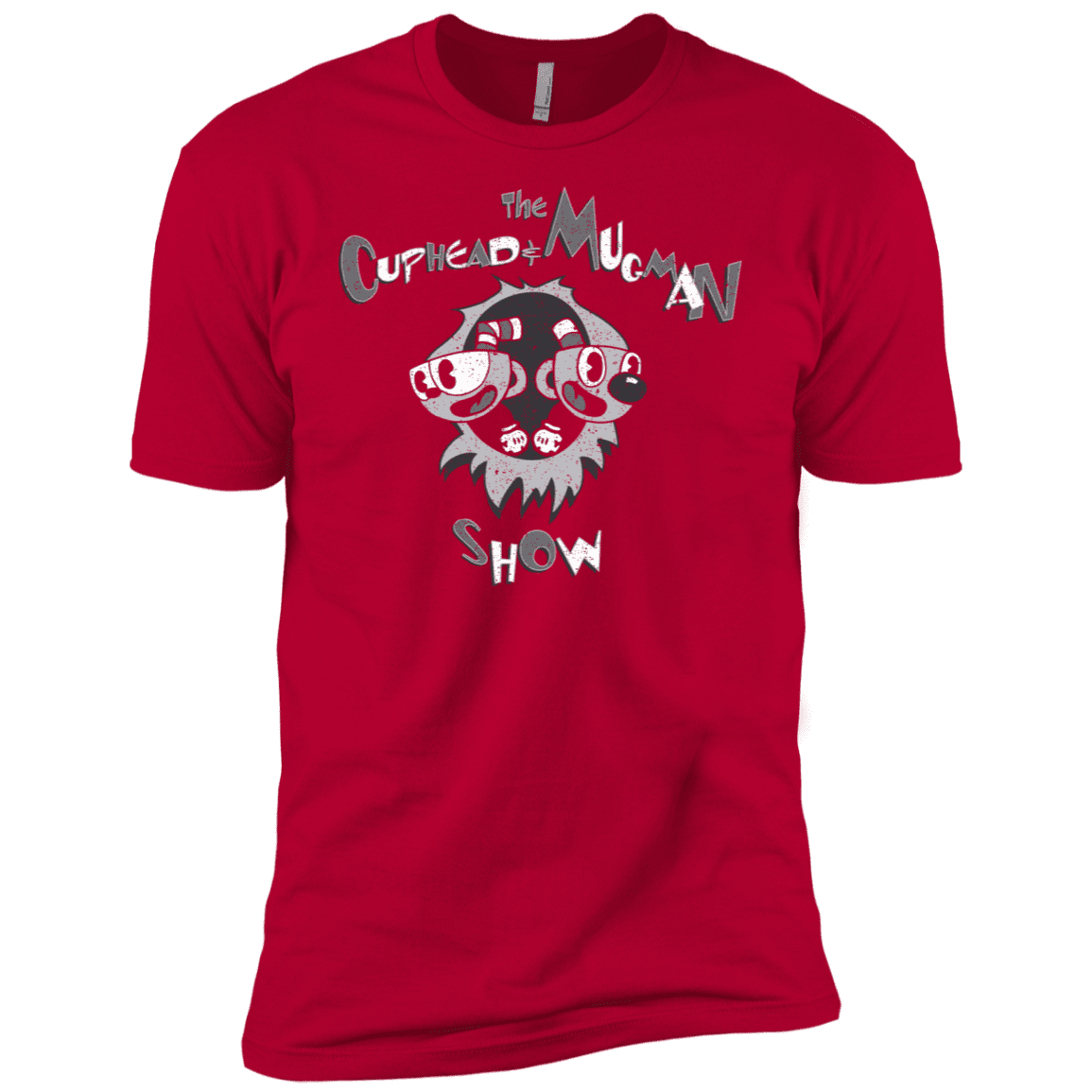 T-Shirts Red / X-Small The Cuphead & Mugman Show Men's Premium T-Shirt