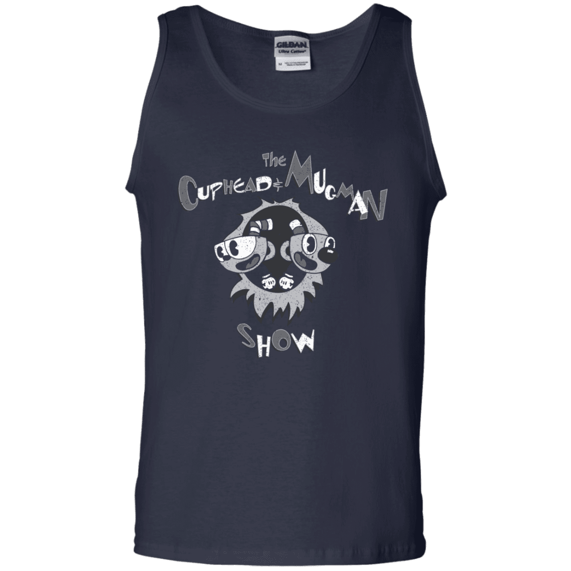 T-Shirts Navy / S The Cuphead & Mugman Show Men's Tank Top