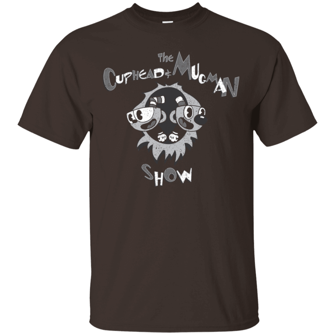 T-Shirts Dark Chocolate / S The Cuphead & Mugman Show T-Shirt