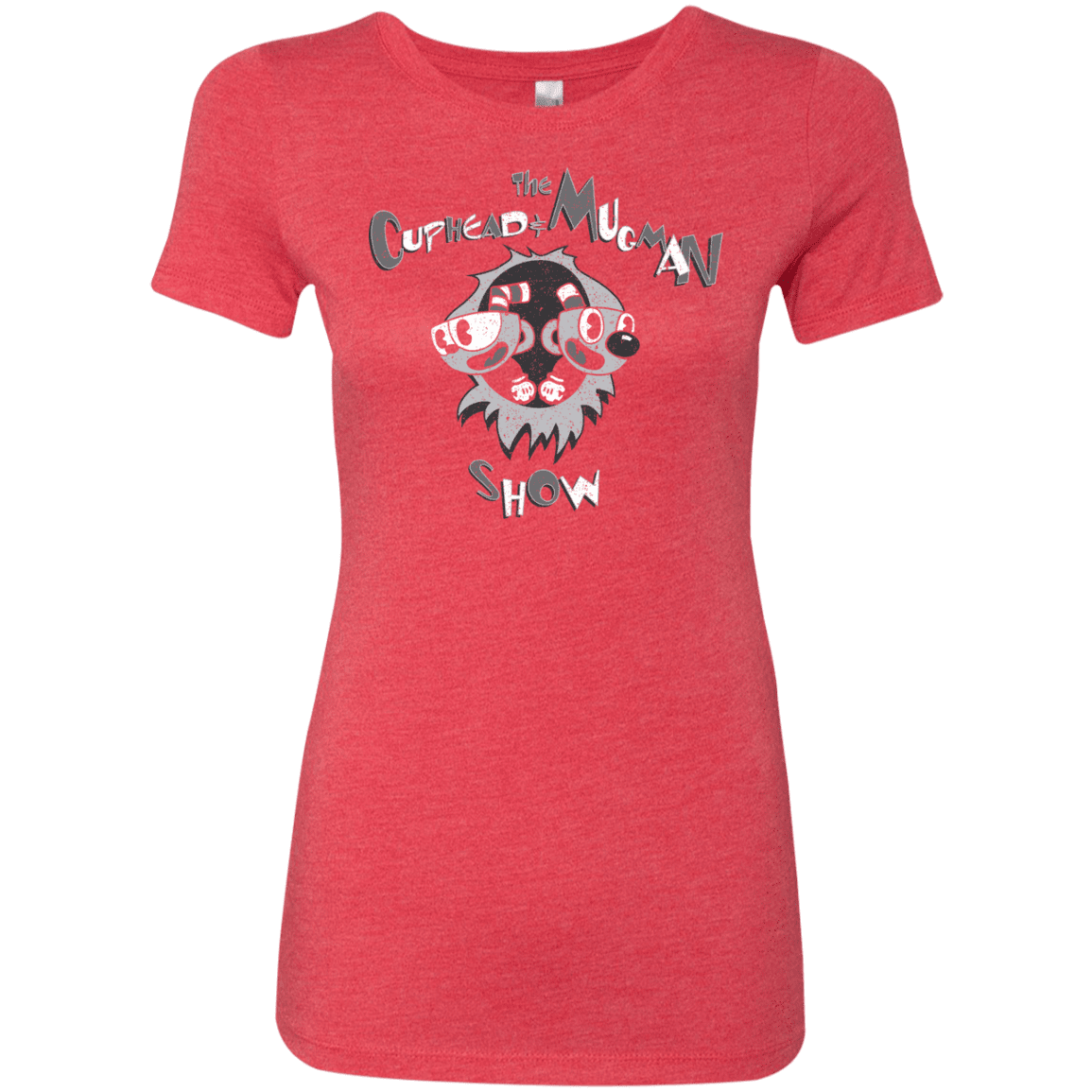 T-Shirts Vintage Red / S The Cuphead & Mugman Show Women's Triblend T-Shirt