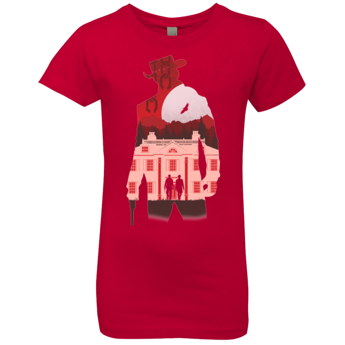 T-Shirts Red / YXS The D is Silent Girls Premium T-Shirt