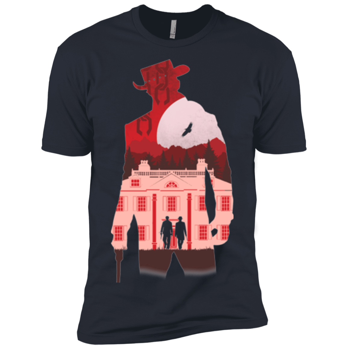 T-Shirts Indigo / X-Small The D is Silent Men's Premium T-Shirt